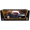 1957 Chevrolet Bel Air Hardtop Black with White...