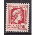 Algeria 1944 Marianne 50c Mint Hung SG 217 VGC