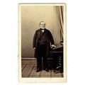 Victorian cdv photo elderly stout man standing ...