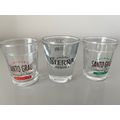 TEQUILA SHOT GLASSES X 3 (SIERRA & SANTO GRAU)