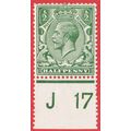 GB KGV 1913 1/2d GREEN SG351 MOUNTED MINT CONTR...