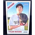 TYLER MATZEK 2015 TOPPS HERITAGE BASEBALL CARD ...
