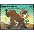 Gambia. 1995. Bull-riding - Donald (MNH **) Stamp