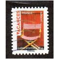 FRA 2009 (56c) 'VACANCES - DECK CHAIR' FINE USE...