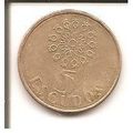 PORTUGAL 5 ESCUDOS 1991