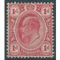 Transvaal 1905 SG274 1d Scarlet Mounted Mint .. ..