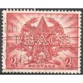 Australia stamps 1946 - SG213 - 2½d red - Victo...