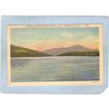 New York Lake Placid Across Lake Placid Showing...