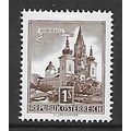 AUSTRIA 1957 BUILDINGS 1s BROWN MILLSTATT SG 13...
