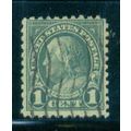 Used 581 1c Benjamin Franklin Barely Clears A16269