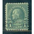 Used 581 1c Benjamin Franklin Average A16312