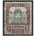 Trengganu 1922 SG50 5c Grey & Brown MALAYA BORN...