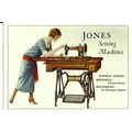 Advertising JONES SEWING MACHINES Postcard (Rob...