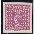 Austria 1921 Mercury 6k Mint Hung SG N458 VGC