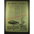 1949 Nash Airflyte Car Ad - An Anecdote about an Angler