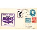USA FIRST JET FLIGHT AM-4 Buffalo NY - Newark N...
