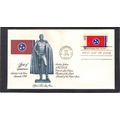 FDC Fleetwood 1648 13c Tennessee (Cachet-U/A) C...