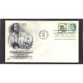 FDC Art Craft 1857 17c Rachel Carson 1611 1c In...