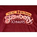 Strawberry Schnapps Single Stitch T-Shirt Adver...