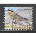 ZAMBIA BLUE CHEEKED BEE EATER BIRD USED SG895 8...