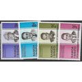 1967 SG 274/277 - MNH (**)