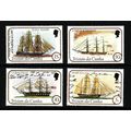 TRISTAN DA CUNHA 1982 SHIPS SG 341 / 344 SET 4 ...