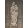 Virgin Mary and Child, Door of Lincoln Cathedra...