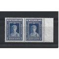 Newfoundland.SG271 7c Queen Mary Pair.Mounted M...