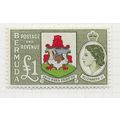 BERMUDA 1953 QE2 ARMS HERALDRY £1 SG150 SG MINT MH