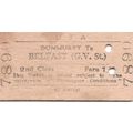 U.T.A. Edmondson Ticket - Dunmurry to Belfast G...