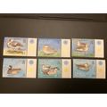 ICOLLECTZONE Falkland Island 739-744 ducks bird...