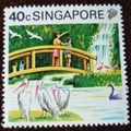 Singapore 1990 Tourism 40c Jurong Bird Park min...