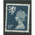 Scotland GB 1990 17p Deep Blue Centre Band SG S...