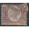 1870 SG48/9 1/2d Rose Plate 6 Good/Fine Used Ch...