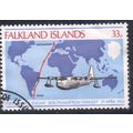 Falkland Islands 1978 - SG347 - 33p - Route Map...