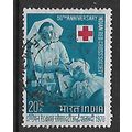 INDIA 1970 ANNIVERSARY INDIAN RED CROSS 20p NUR...