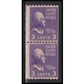 851 3c Thomas Jefferson Just Clears MNH CLP PA0055