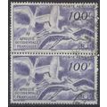 French West Africa 1947 SG 56 Used Pair - Birds...