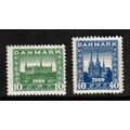 1921 Denmark Sc# 159-160 Mint LH - Schleswig Re...