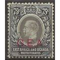 German East Africa 1917 SG54 75c Black/Blue-Gre...