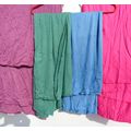 LOGO Lori Goldstein 17x76 Stretch Knit Blue Sca...