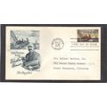 FDC Artmaster 1207 4c Breezing Up (Cachet-Typed...