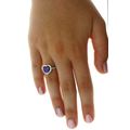 New Real 925 Sterling Silver Luxury Jewelry Hea...