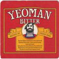 BEER MAT - GREENE KING BREWERY - YEOMAN BITTER ...