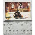 1989 Topps Batman card No.75 - Swing To Safety