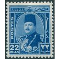 Egypt 1944 22m dull ultramarine SG301 unused