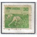 1979 INDIA HAVESTING MAIZE 30P YELLOWISH GREEN ...