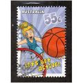 AUS 2009 55c 'LETS GET ACTIVE' FINE USED (EBID2...