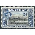 Sierra Leone 1938 SG192 3d Black & Ultramarine ...