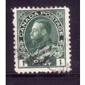 CANADA 1911 SG 197 1c GREEN FINE USED #3